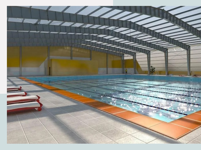 Строительство крытых бассейнов в Стрежевом