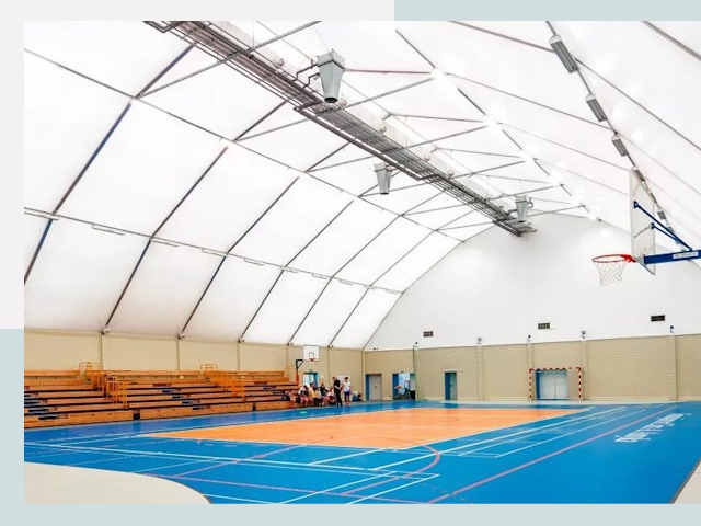 Строительство спортивных залов в Стрежевом