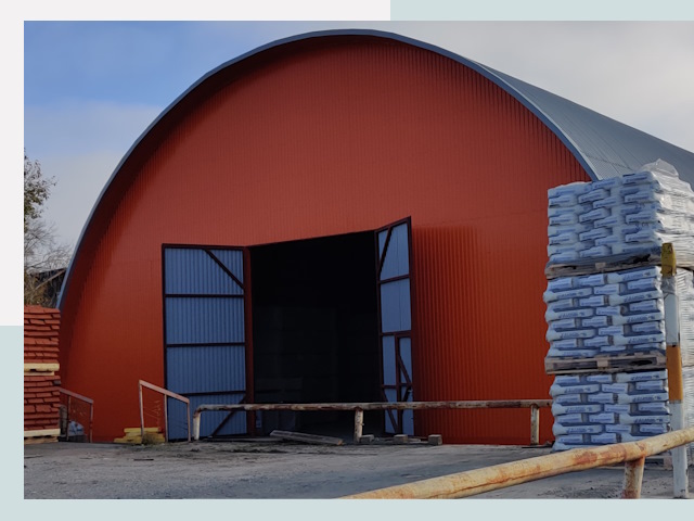 Полукруглые ангары по цене от 612 руб. в Стрежевой