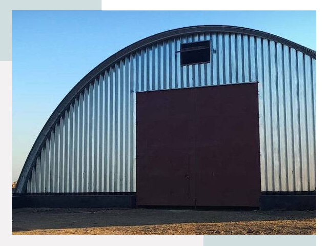 Бескаркасные ангары в Стрежевом