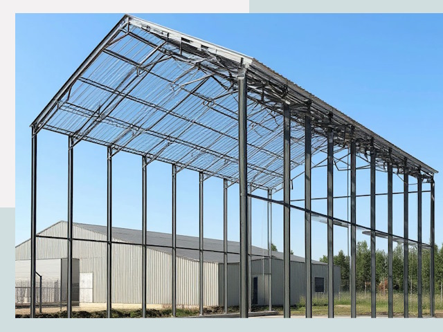 Прямо стенные ангары от СтальСтрой-Стж по цене 612 руб.