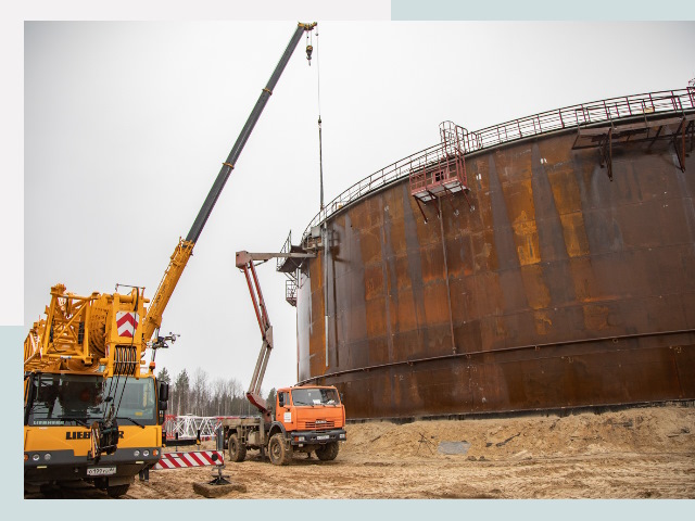 Монтаж резервуаров в Стрежевом от 612 руб. за м³