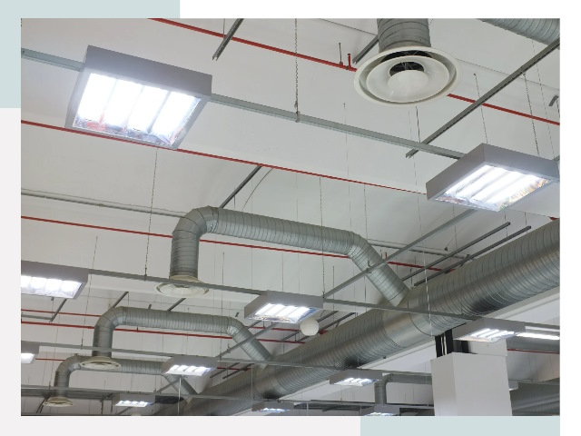 Вентиляция ангаров в Стрежевом