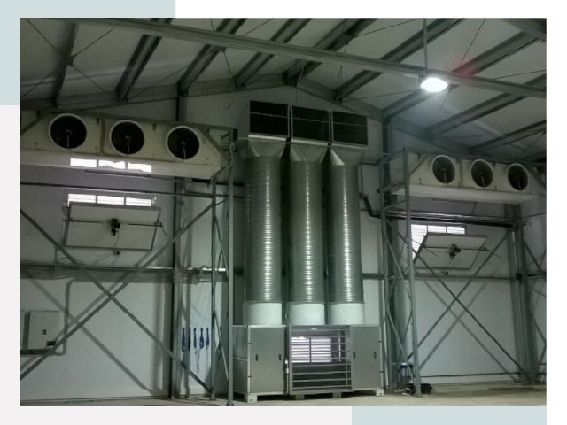 Инженерные системы для ангаров в Стрежевом