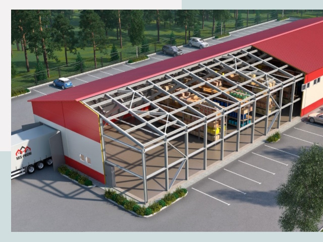 Проектирование ангаров в Стрежевом от 612 руб.